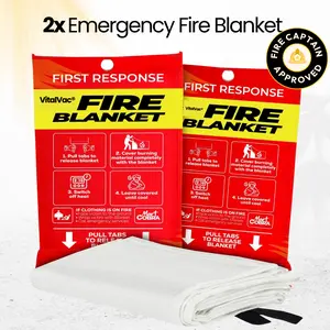 VitalVac Emergency Fire Blanket: Your Hero in Any Fire Situation