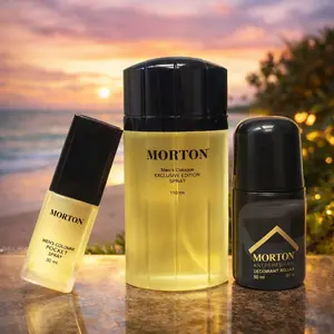 MORTON COLONIA PARA CABALLEROS SET 110ML MORTON MEN'S GIFT SET MORTON COLONIA PARA CABALLEROS SET 110ML MORTON MEN'S GIFT SET