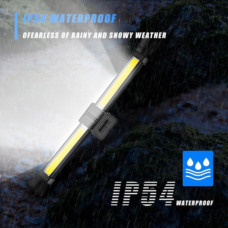 Gym Light for Posing -Portable Magnet LED Flashlight with Hanging Hook,180Folding Magnetic Work Light,7th Gear Dimming,Ideal Gym Lamp for Bodybuilding & Photography Usb Rechargeable Headlamp survival supplies