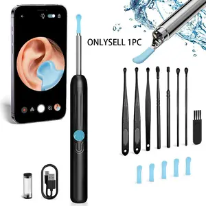 Ear Cleaner With Camera, Earwax Remover With 5 Spoons And 8 Earpick Tools, Earwax Remover With video camera, Rechargeable Earwax Remover For Adults, Earwax Removal Tool