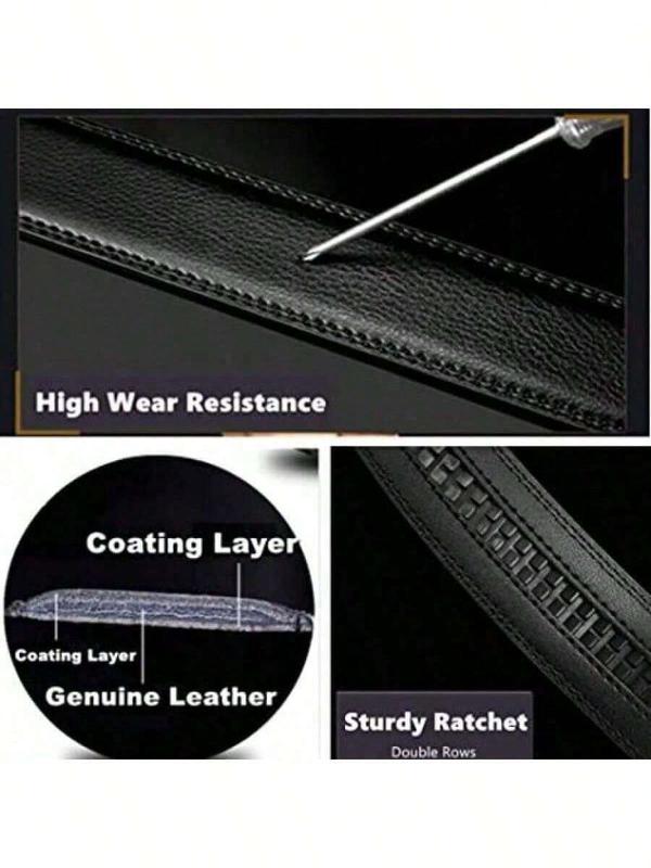 Stylish Metal Buckle Belt For Women Men Belt - Alloy Leopard Head Buckle Fashion Daily Decoration Jeans Belt With Automatic Buckle - Perfect Accessory For Business And Casual Accasions