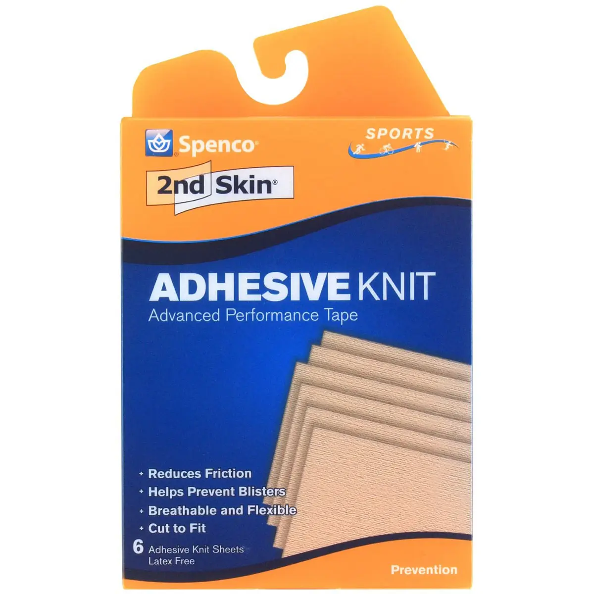 Spenco 2nd Skin Adhesive Knit Blister Protection - Sports