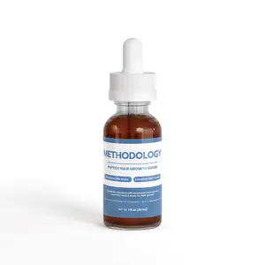 Methodology Peptide Hair Growth Serum | Polypeptide-1, Oligopeptide-10, Rosemary, Arginine, Saw Palmetto | Nourishes the Scalp, Enhances Hair Growth