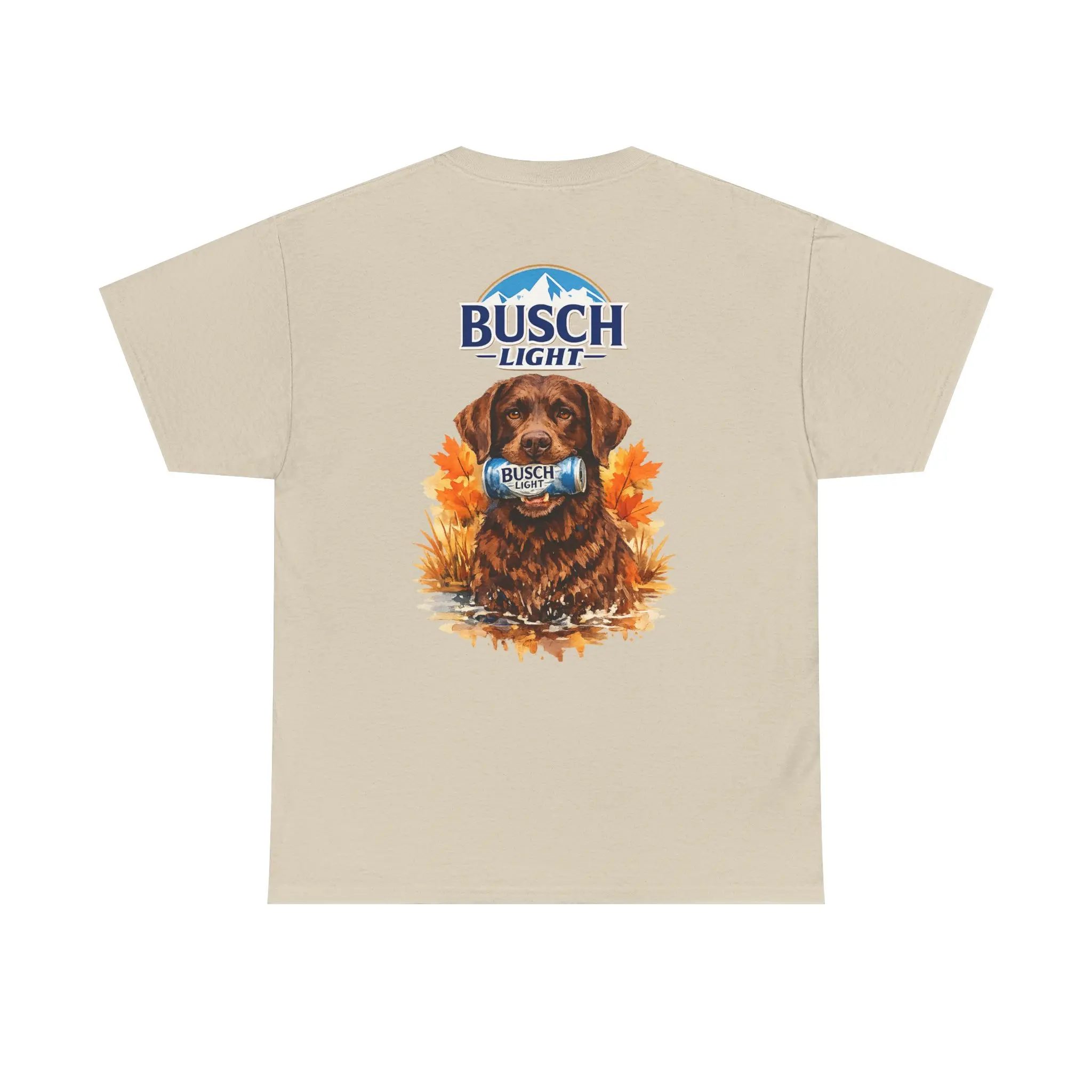Chocolate Labrador Fall Beer Graphic Tee