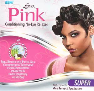 Luster's Pink Conditioning No-Lye Relaxer System Super Luster's Pink Conditioning No-Lye Relaxer System Super