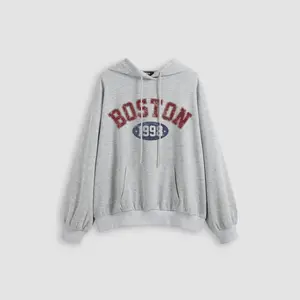 Cider [size 2-10] Boston 1998 Terry Graphic Oversized Hoodie