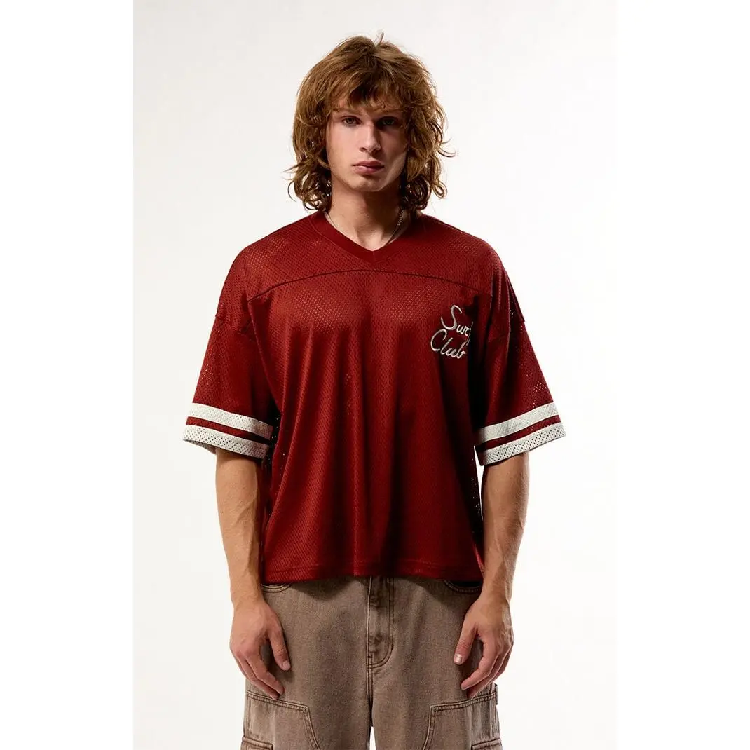 Pacsun Men's Surf Club Mesh Football Jersey Pacsun Men's Surf Club Mesh Football Jersey