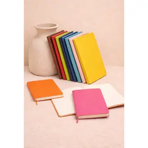 A6 Leather Notebook Journal – Soft Cover Lined Notebook for Work, Travel, Planning & Journaling