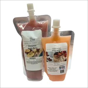 Selected Scent Cinnamon Apple Berry Squeezable Wax Melt Aroma - Natural Ingredients, Long Lasting, Easy Application, Perfect for Any Room