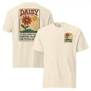 Comfort Color Red Daisy Tee - Comfort Color Shirt - Billy Strings Shakedown Shirt