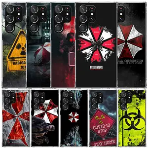 Shaped Umbrella Phone Case For Samsung Galaxy S26 S25 S24 S23 S22 S21 S20 Ultra Plus FE Soft TPU Back Cover Galaxy S25 S2