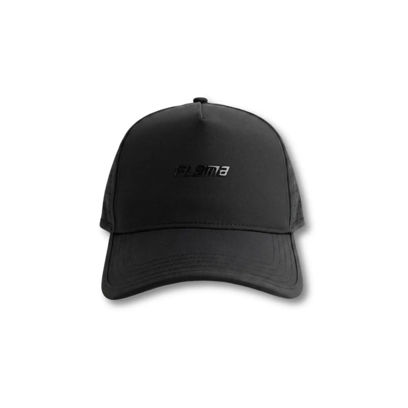 Flama Perfomance black 5 Panel Waterproof Hat - Lightweight & Versatile Design for Everyday Durability - Minimal Styling with Functional Performance