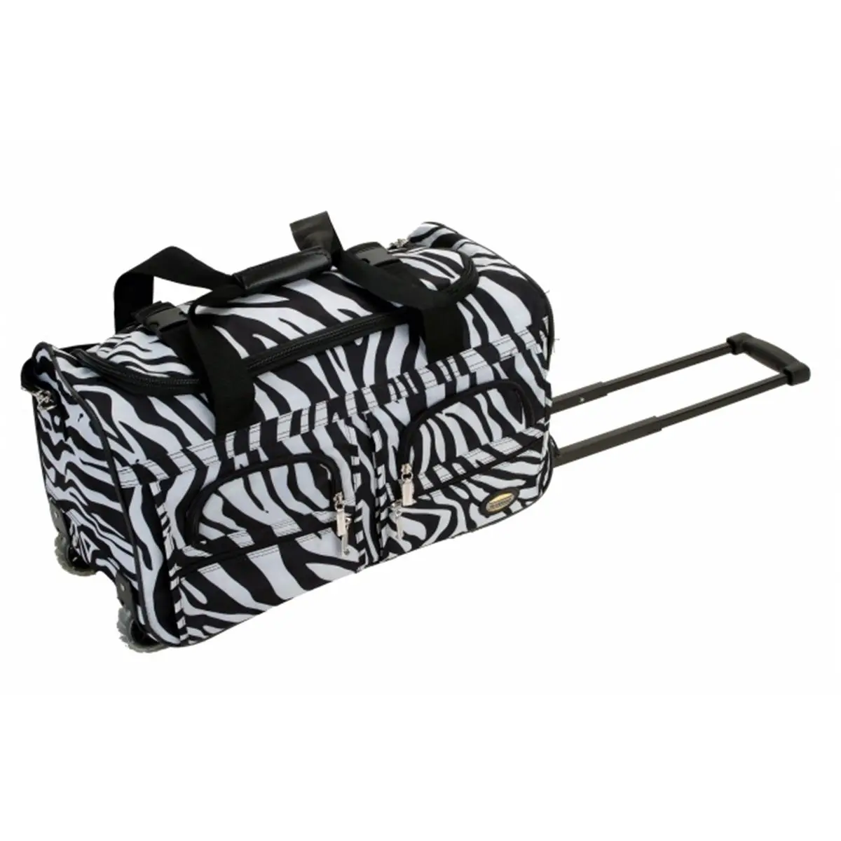212 MAIN 22-Inch Soft-Side Rolling Travel Duffel Bag - U-Top Open Design, Easy Access, Inline Wheels, Wheelie Duffle Bags