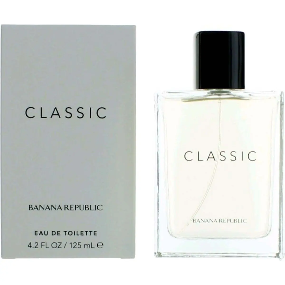 BANANA REPUBLIC Men's Classic Versatile Eau de Toilette Cologne - 4.2 fl oz, Aromatic Bergamot Honeysuckle Clementine Notes, Mild Fruit-Flavored Non-Toxic Spray-On Packaged Men's Fragrance, New In Box, Mild Men's Fragrance