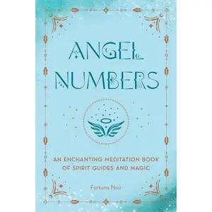 USED Book - Angel Numbers: An Enchanting Meditation Book of Spirit Guides and Magic by Noir, Fortuna (Hardcover) - english