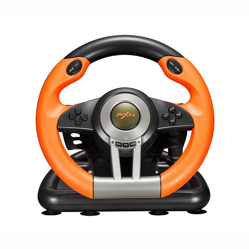 Winter Break Must-Have! PXN V3 Pro Racing Wheel Full Set with Pedals & Shifter, F1 Simulation Driving, Plug&Play, PC/Xbox/Series X/S/PS4/Switch， PS5 Playable via N7 Adapter, Home Racing Game Controller