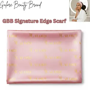 GBB Signature Edge Scarf – Lightweight Fashion Scarf for Women, Scarf keep product away from hairline,Elegant Everyday Neck Scarf, Travel Accessory, Gift for Her