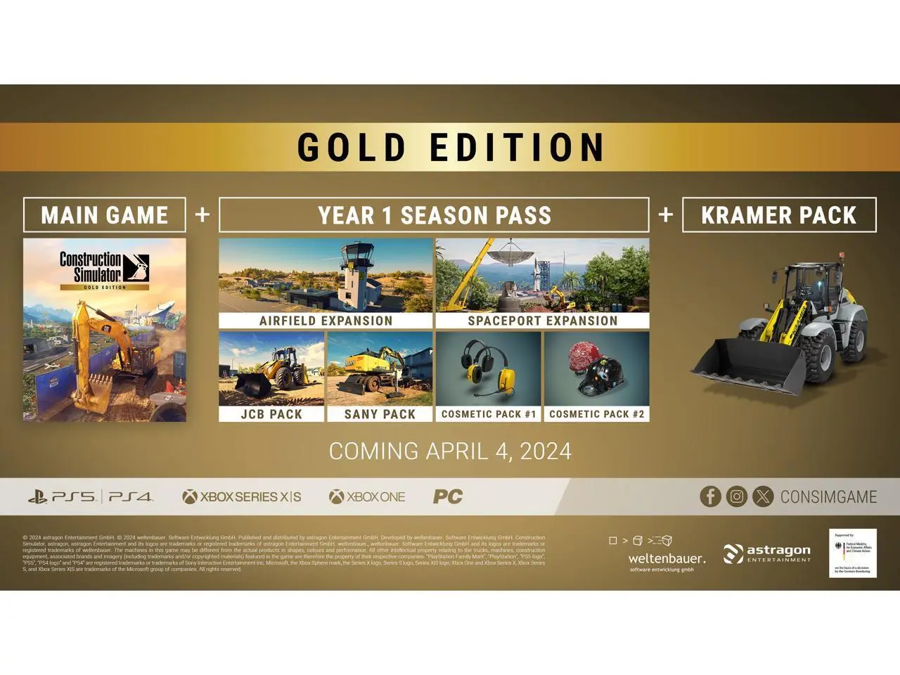 Construction Simulator – Gold Edition - PC [Steam Online Game Code]