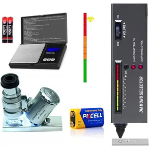 Tester Pen, High Accuracy   Tester+200g/0.01g Mini  Scale+60X Mini LED Magnifying, Professional  Selector for Novice and Expert, Thermal Conductivity Meter