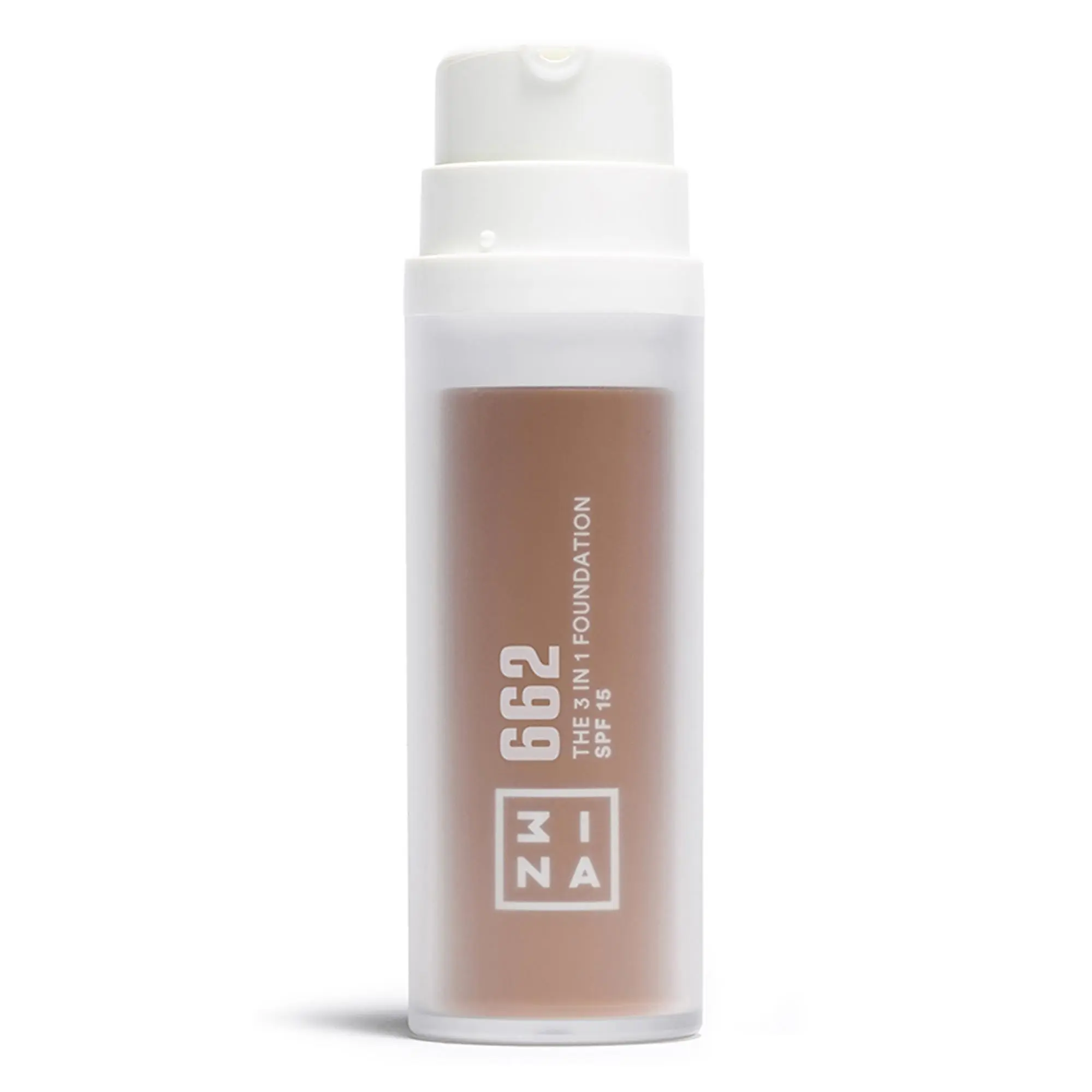 The 3 In 1 Foundation SPF 15 - 662 Gold by 3INA for Women - 1.01 oz Foundation