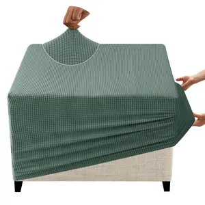 Square Elastic Full-Enclosure Chair Cover, Durable and Comfortable Design, Perfect for Home Use, Versatile Furniture Protector