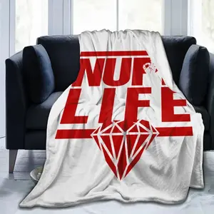 Best Brotherhood Gift for Kappa Alpha Psi Nupes Flannel Blanket Machine Washable Super Soft Warm Plush Throw for Bedroom Decor Bed Sofa