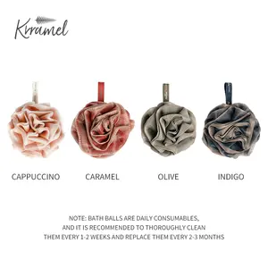 High-end rose bath ball foaming large bath ball soft Personal