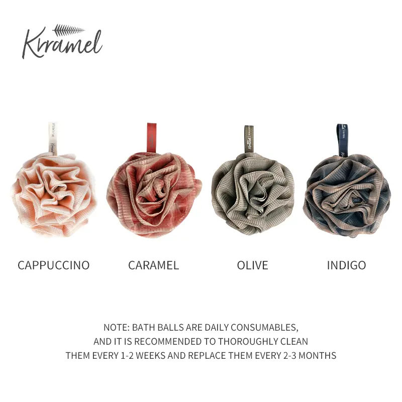 High-end rose bath ball foaming large bath ball soft Personal