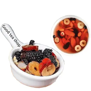 Daily Herbal Reset Tea | Natural Energy &Digestive Support |Ginseng, Goji, Maca, RedDates l No Caffeine (1Bag30bags) kidney tea chinese herbal tea Beverage Sugar formula Organic Eight Treasure pet cleanse medical field tea