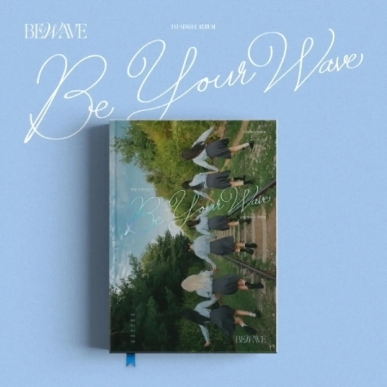 Bewave Music CD Set - Be Your Wave (English) - Includes 104pg Photobook, Envelope, 2 Photocards, Postcard, Lenticular Card, Poster, Album Tracks (Hard to Get to You, Never Lose You Again, Hard to Get to You [Instrumental]) - Compact Discs Gift, Album Trac