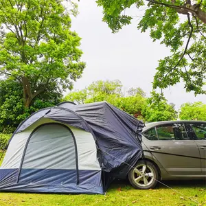 Outdoor SUV car tailgate tent Portable self-driving camping adult multi-person sun protection rain trunk car tent