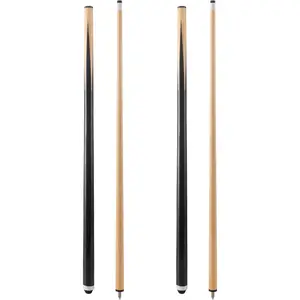 Pool Cue Stick Billiard Pool Cue Stick Pool Sticks Set of 2/4 Pool Table Sticks with 13mm Tip for Professionals or Beginners Hardwood Pool Stick Cue for Pool Table
