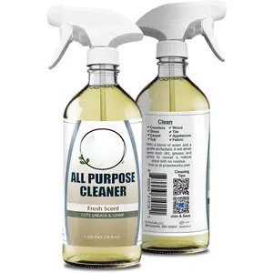 All Purpose Cleaner Cleaning Spray 16 oz - Multi Surface Cleaner Use to Clean Counters, , Stone, Tile, Fabric, Tub & Appliances Revealing  Shine & Refreshing Scent