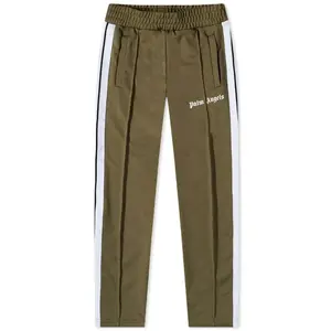 Palm Angels Classic Track Pants Military/White (men) by StockX