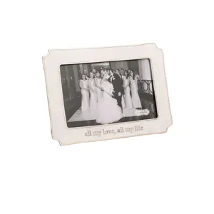 All My Love Enamel Frame