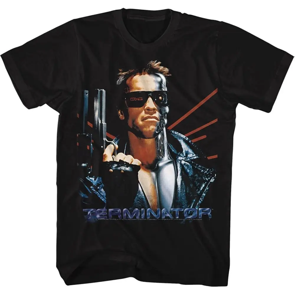 Terminator T-800 Movie Poster Sci-Fi T Shirt