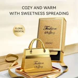 1pcs 1.7oz(50ML) Fashion Shopping Bag Shape Women's Perfume, Elegant Fresh Date Perfume, Ideal for Birthday Gifts, Party Gifts, Travel Portable