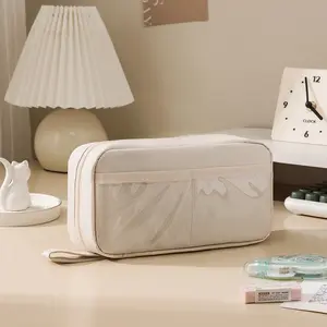 Large Capacity Pencil Case for Students, Portable Stationery Bag for Boys & Girls, Creative Gift for Thanksgiving Christmas Birthdays