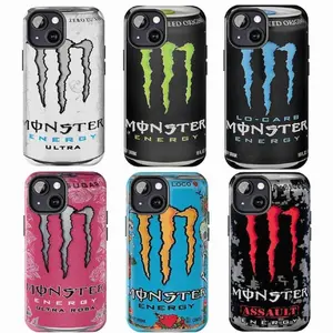 Monster Energy Phone Case, Drink Cool Phone Case , Double Layer Phone Case Compatible with iPhone 17, 16, 15, 14, 13, 12, 11, X & Galaxy