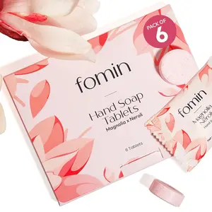 Foaming Hand Soap Tablet Refills - Magnolia Neroli - Eco Friendly Hand Soap Tablets, Sustainable Soap Tablets for Hand Wash