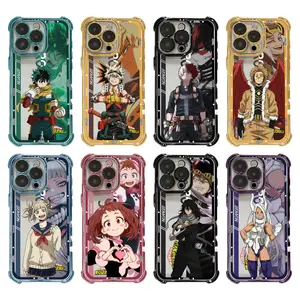 Hero Anime Style Phone Case For iPhone 17 Promax 16 15 14 13 12 11 Plus Pro Max 17Air and Samsung S26 S25 S24 S23 S22 S21 FE Plus Ultra - Anti Drop Full Perfect Aesthetic Printed Soft TPU Case anti-drop shell