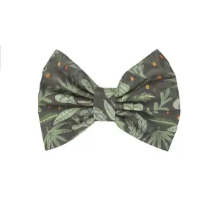 Spring Leaves Dog Bowtie - Blooming Collection