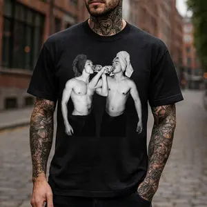 Heated Rivalry Heated Rivalry Drinking In Towel Ilya Rozanov Shane Hollander Romance Tshirt