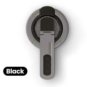 Magnetic Phone Ring Holder, Dual-Sided MagSafe Compatible Grip, 360° Rotating Kickstand, Foldable Finger Ring Stand for IOS & Android Phones/Tablets