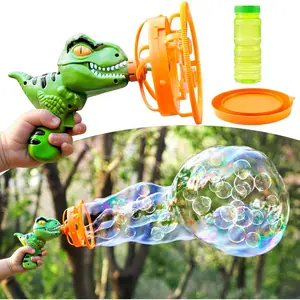 Roar & Bubbles!  Dinosaur Bubble Gun for Kids | Ultimate Summer Outdoor Fun No More Mess! Leak-Proof Dinosaur Bubble Machine Gun | Kids’ Favorite Playtime Toy  Dinosaur Bubble Blaster | Hours of Bubbly Fun for Toddlers Ages 3-8 | Must-Have Summer Toy