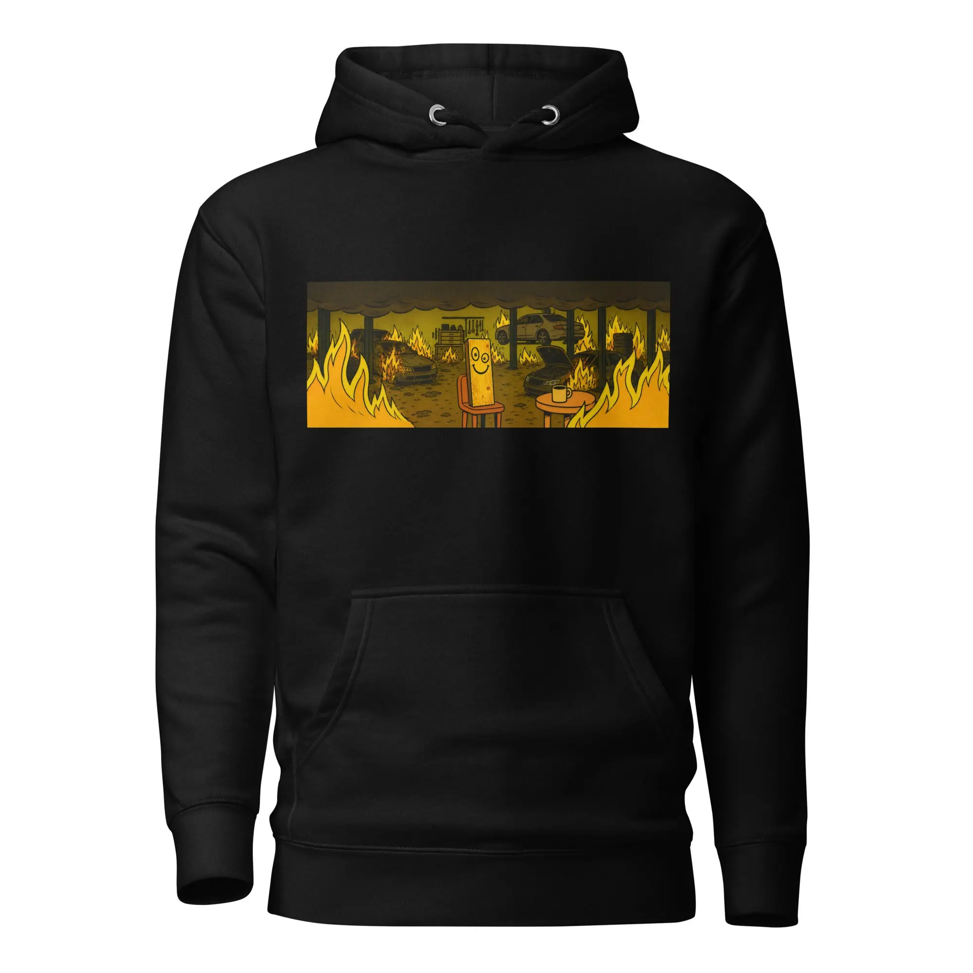 "Burning Garage" Hoodie