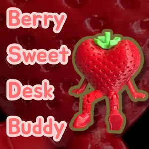 BERRY SWEET COLLECTION- Cute 3D Berry Sweet Strawberry Desk Shelf Buddy Figure