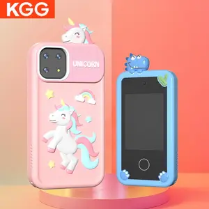 KGG Unicorn Design Smart Phone Toy, Touch Screen Baby Mobile MP3 Player, Educational Toys for Girls Boys Age 3-8Y
