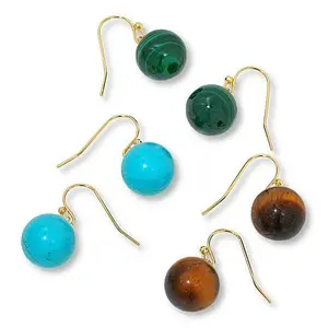 Connie Craig Carroll Jewelry Paige Gemstone Bead Drop Earrings Set