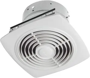 505 Exhaust Fan, White Vertical Discharge Ceiling Ventilation Fan, 8.5 Sones, 200 CFM, 8"